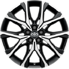 Aygo X 18" felgi aluminiowe GR SPORT z oponami 175/60 R18