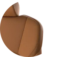 Camry - Tapicerka skórzana (skóra naturalna i syntetyczna) w kolorze brązowym