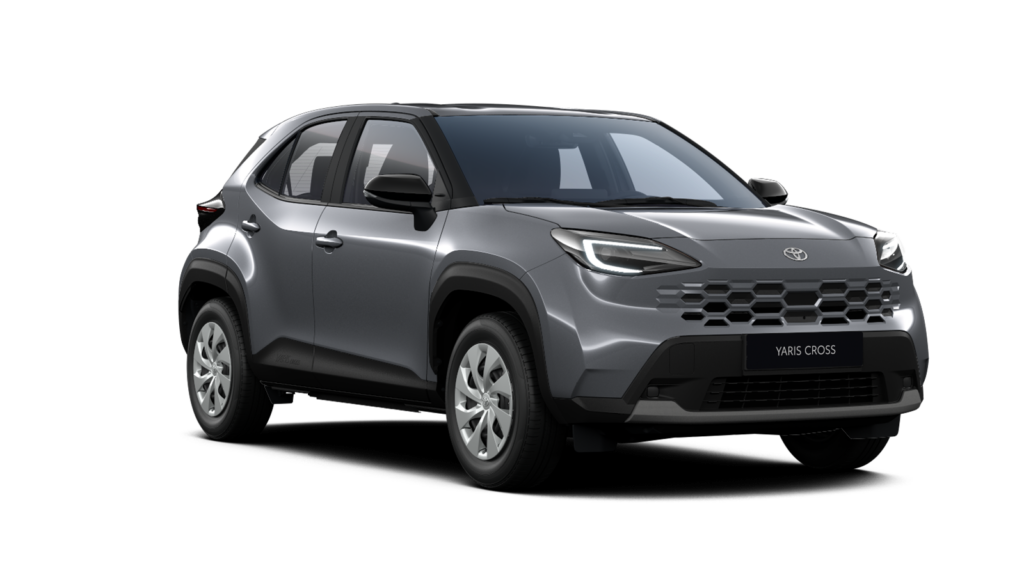Toyota Yaris Cross 2026 w wersji Comfort, lakier Storm Grey, salon Toyota Walder Zabrze